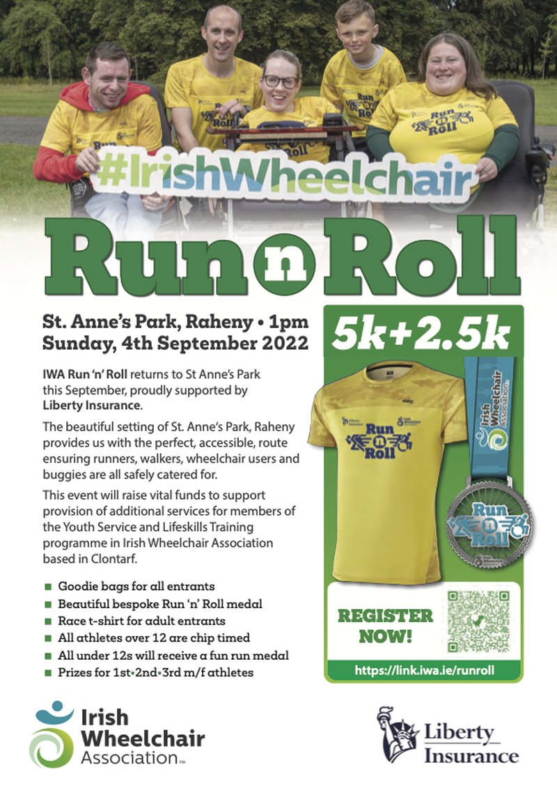 IWA 2022 Run n Roll Race Event returns this September